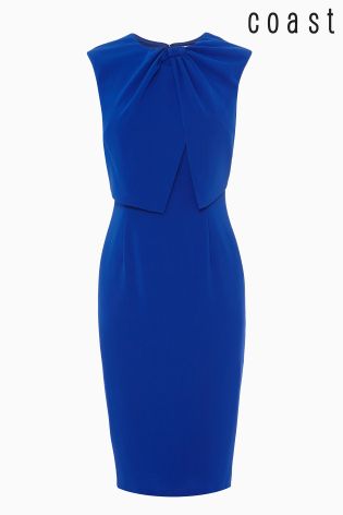 Blue Coast Lerina Crepe Shift Dress